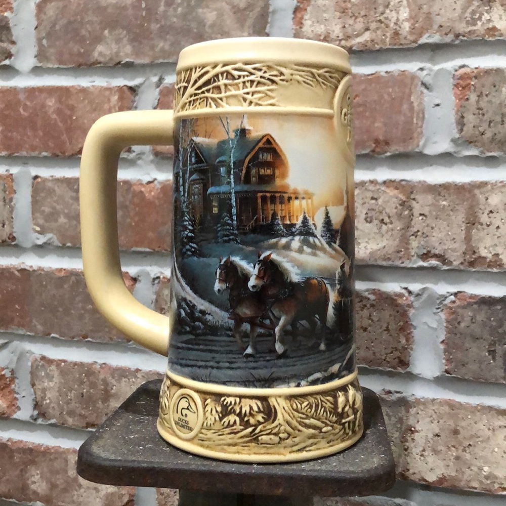 Miller Genuine Draft Ducks Unlimited Terry Redlin Collection Stein